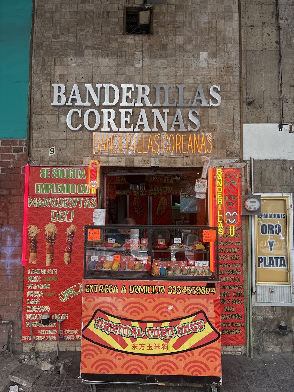 Banderillas Coreanas, cafetería en Guadalajara, Jalisco